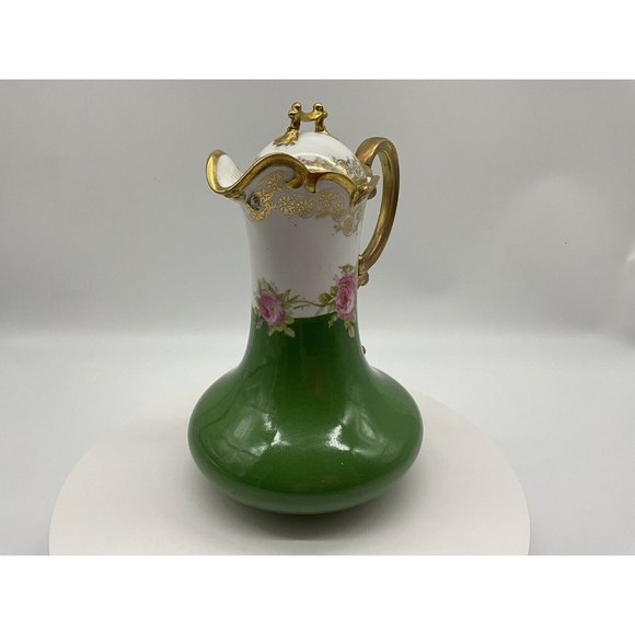 Imperial Crown China Chocolate Pot, Hand Painted, Vienna Austria - Picture 12 of 16